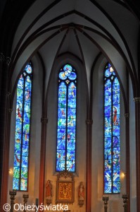 Wiraże Chagalla w kościele św. Szczepana, Moguncja, Niemcy