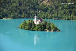 Jezioro Bled i wyspa Blejski Otok, Słowenia
