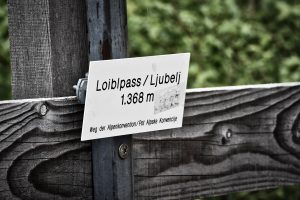 Ljubelj - przełęcz, Słowenia