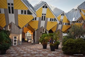 Kompleks mieszkalny w Rotterdamie - Cube Houses