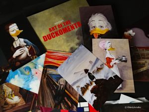 Duckomenta - katalog wystawy i pocztówki