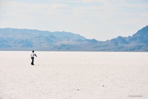 Zagubiona w słonej bieli :), Great Salt Lake Desert