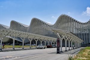 Mediopadana - dworzec projektu Santiago Calatravy