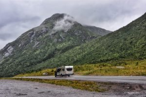 Podróżując kamperem przez Norwegię