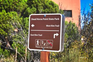 Dead-Horse-Point-State-Park-Sign