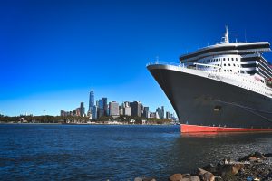 Queen Mary 2 w Nowym Jorku